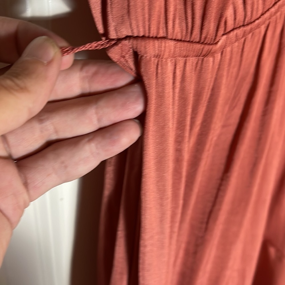 Simply Vera/ Vera Wang women’s copper colored dress size M - Picture 6 of 12